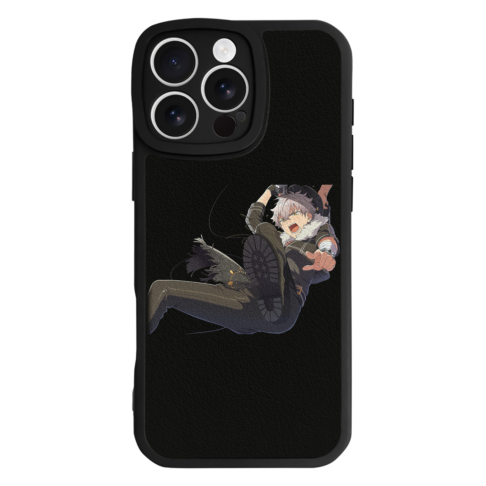 （画像用） あんさんぶるスターズ! Ensemble Stars 【iPhone 16シリーズ対応】シリコンスマホケース（レザー調） 材質：シリコン